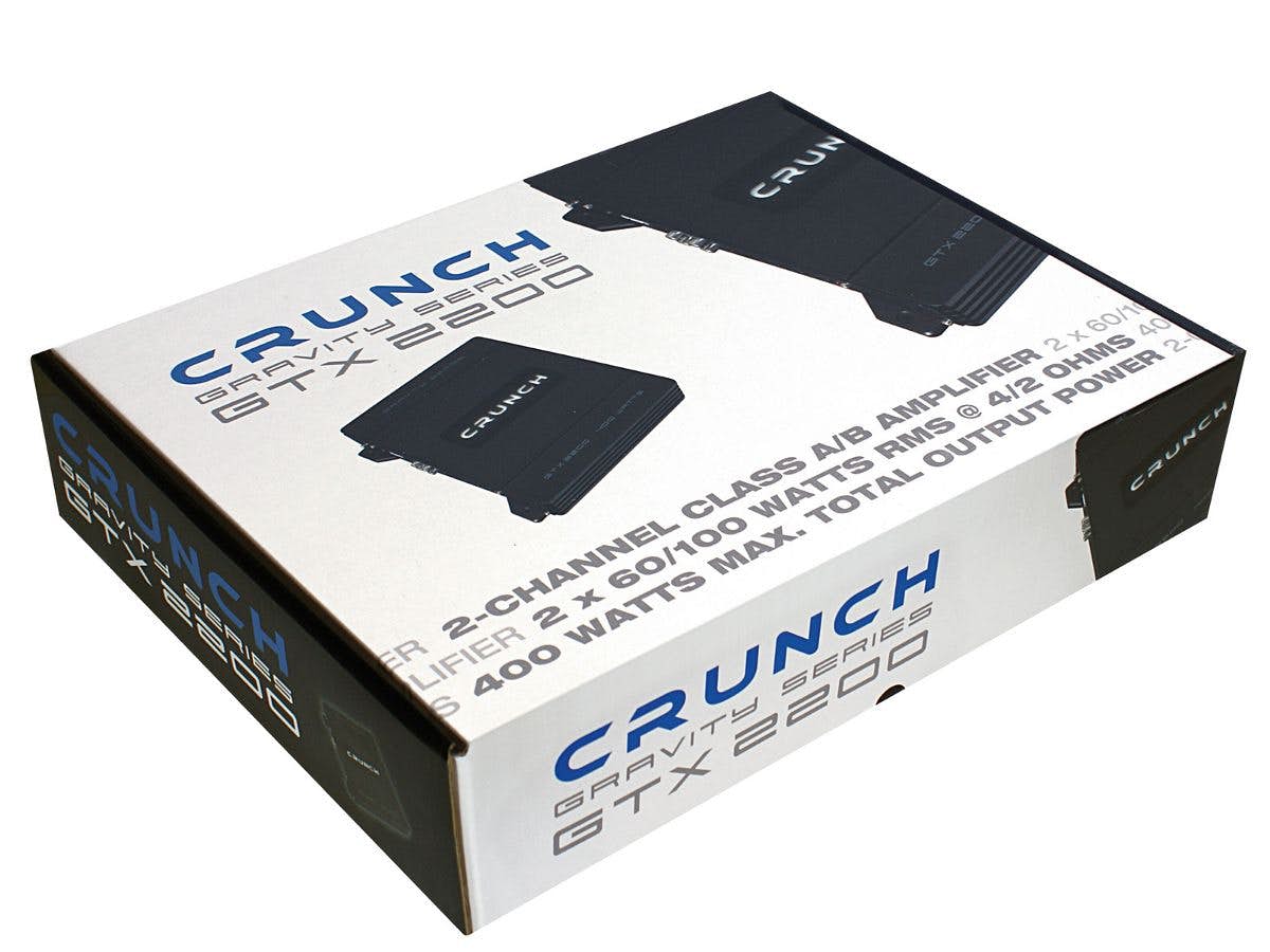 Avtoojačevalec Crunch GTX 2200 (2-kanalni)