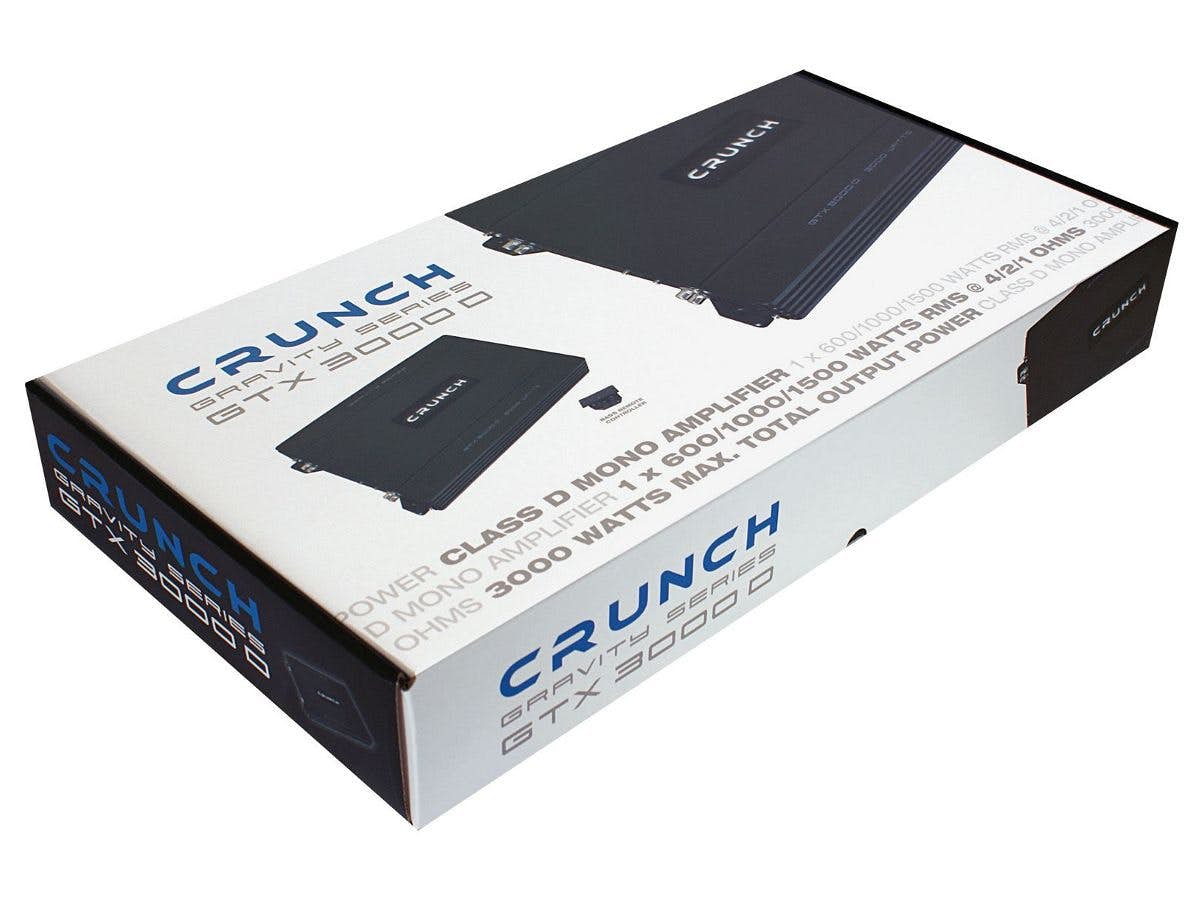 Avtoojačevalec Crunch GTX 3000D (1-kanalni)