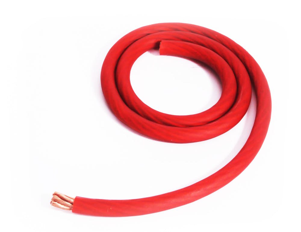 Napajalni kabel 10 mm2 (rdeč - plus)