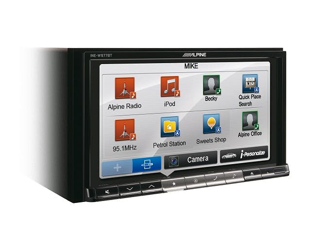 Navigacijska enota Alpine INE-W977BT