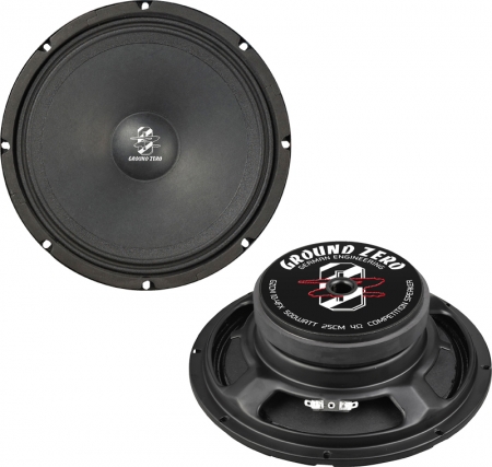 ground zero 10 inch midbass