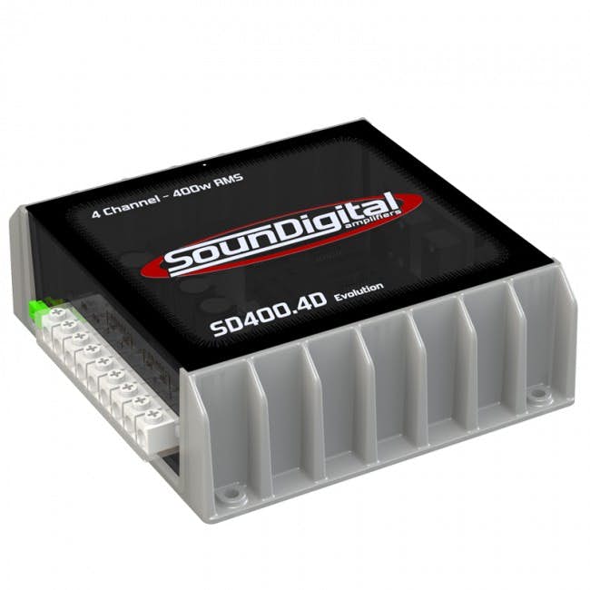 Avtoojačevalec SounDigital SD 400.4 Evolution (4-kanalni)