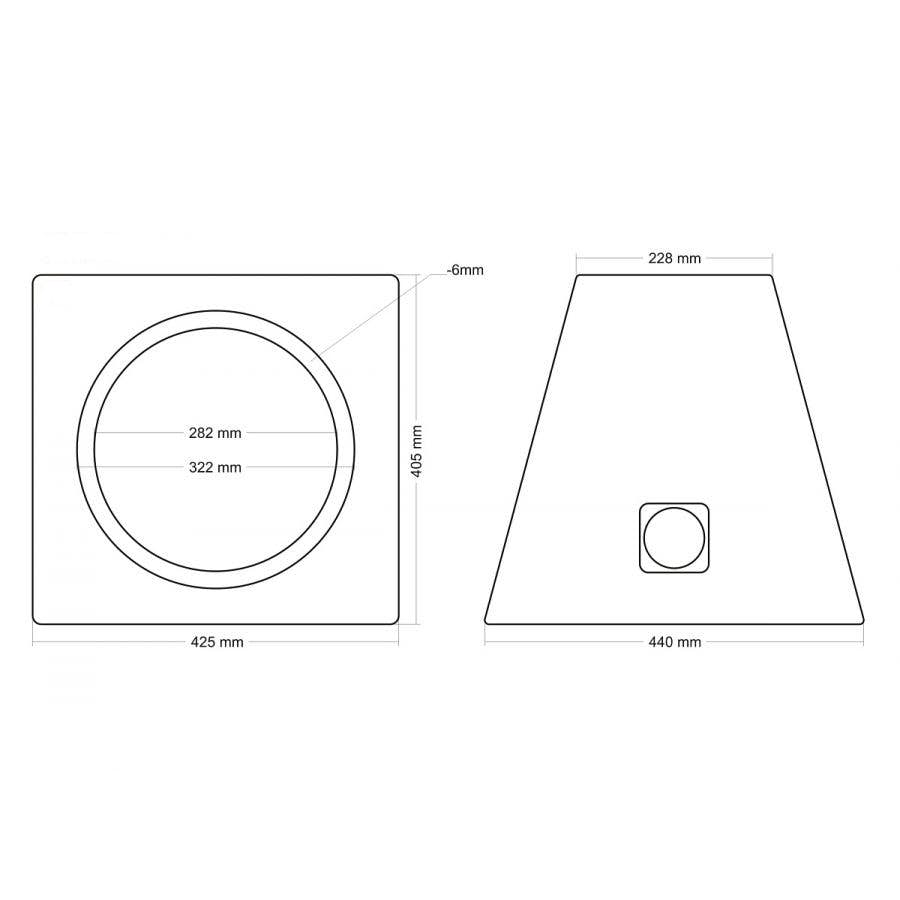 Ohišje za subwoofer OA1240