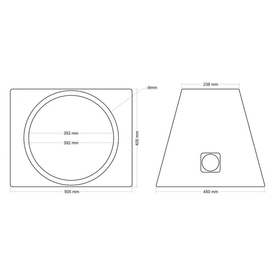 Ohišje za subwoofer OA1550