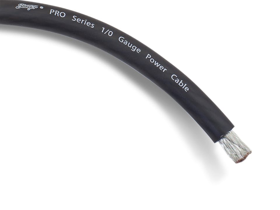 Napajalni kabel 50 mm2 (99,99% baker OFC - pocinkan)