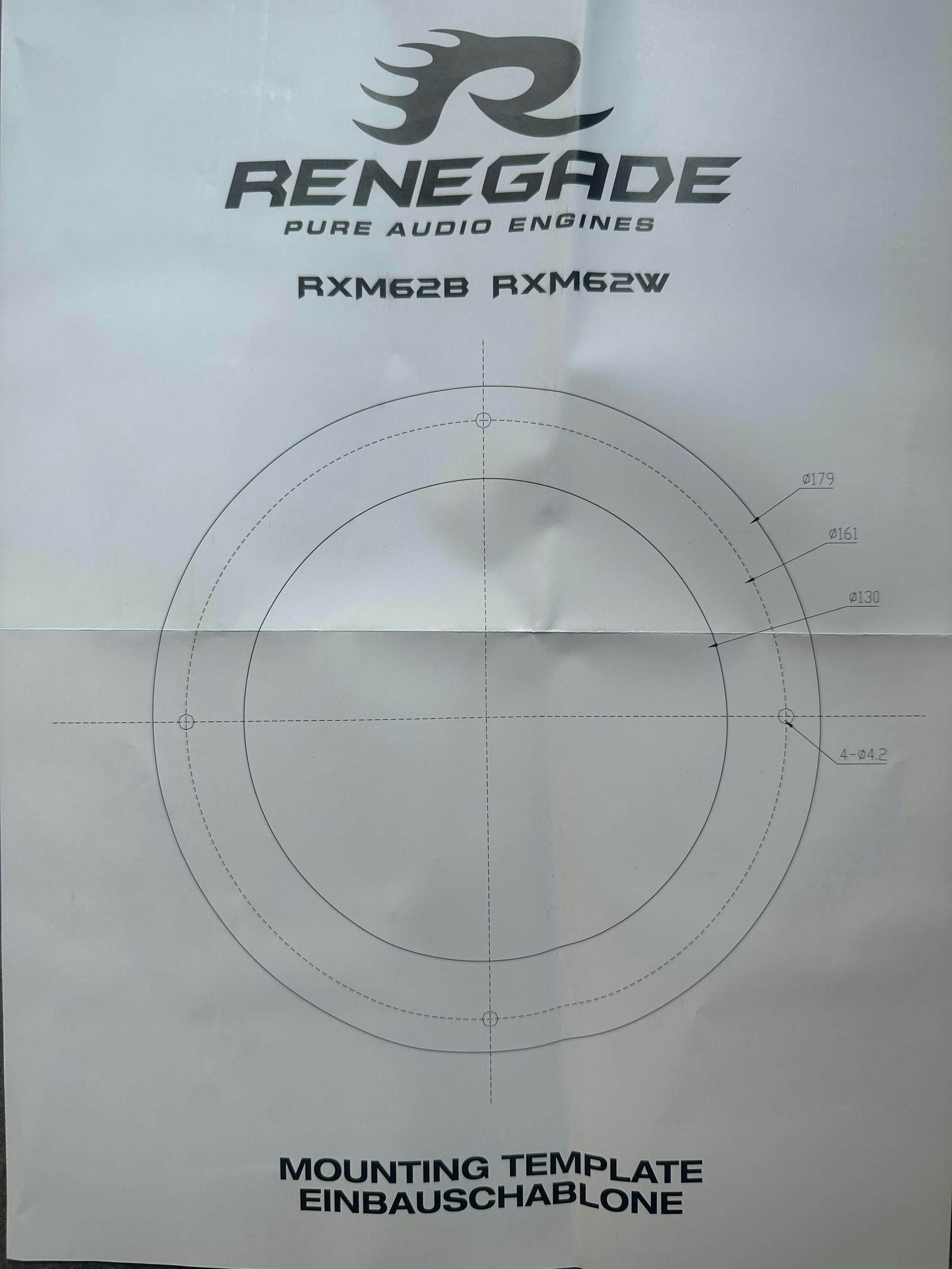 Renegade RXM62B marine zvočniki