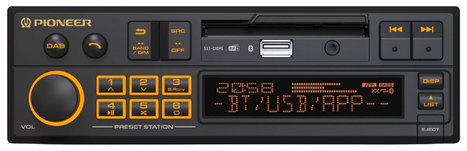 Avtoradio Pioneer SXT-C10PS (retro)