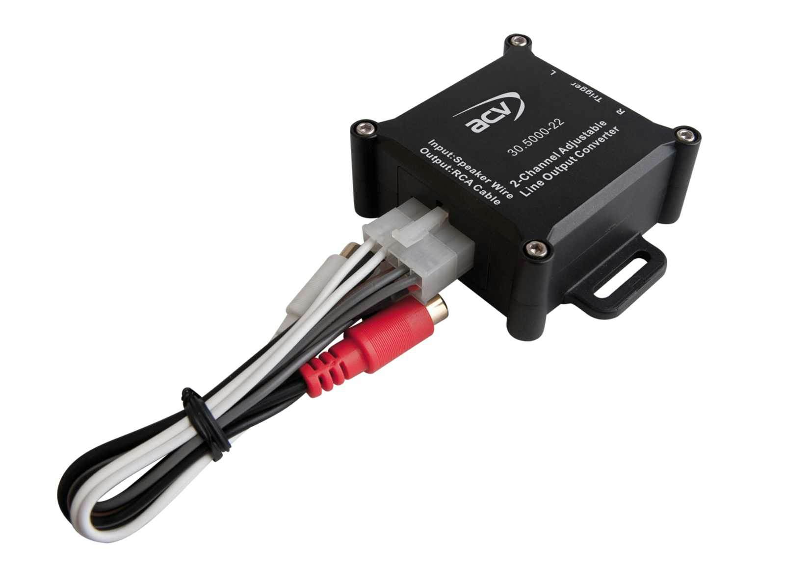 High - Low adapter z remote ACV Premium (2-kanalni)