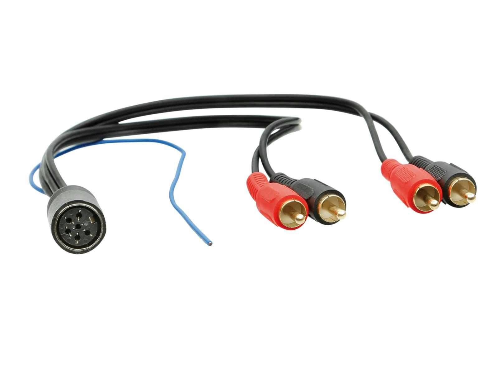 Adapter za aktivni sistem Volvo 6-Pin DIN > Cinch