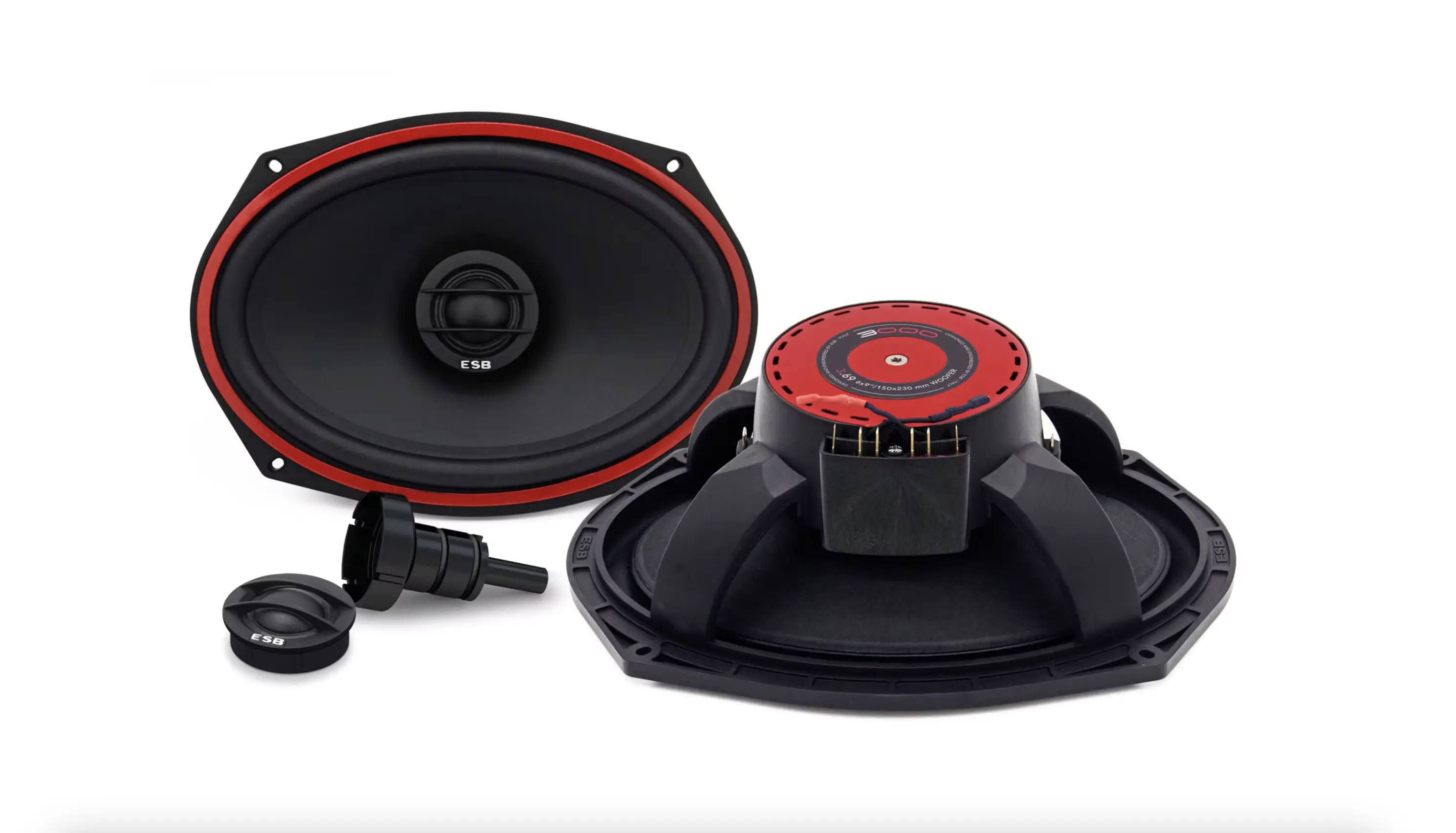 Ovalni avtozvočniki ESB 3.69C - konvertibilni zvočniki