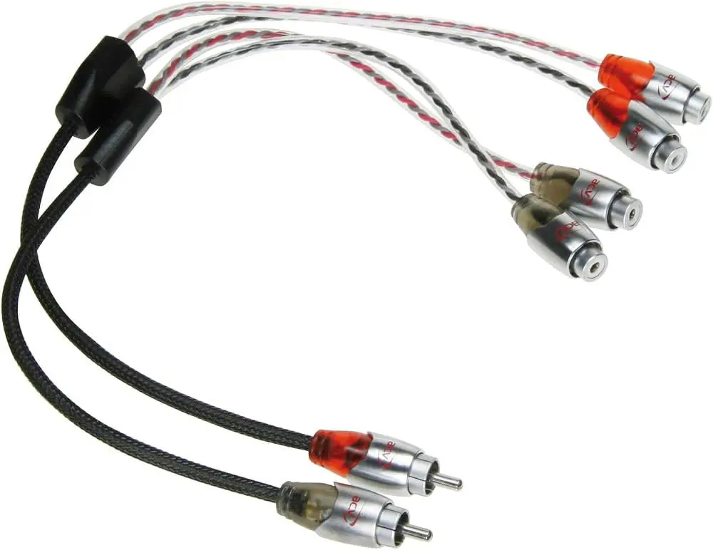 Razdelilni Cinch (RCA) Y-kabel ACV Ovation High Line, 30 cm (1M, 2Ž)