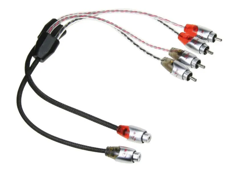 Razdelilni Cinch (RCA) Y-kabel ACV Ovation High Line, 30 cm (1Ž, 2M)